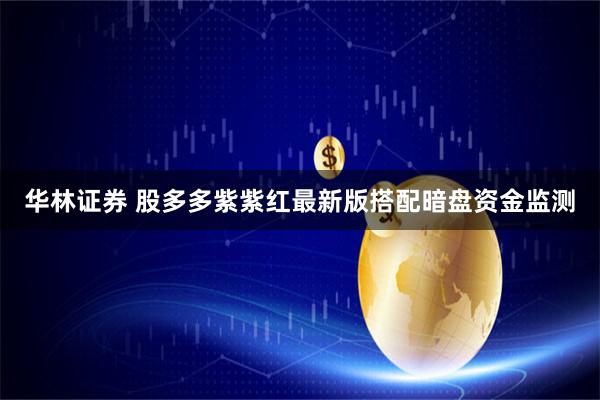 华林证券 股多多紫紫红最新版搭配暗盘资金监测
