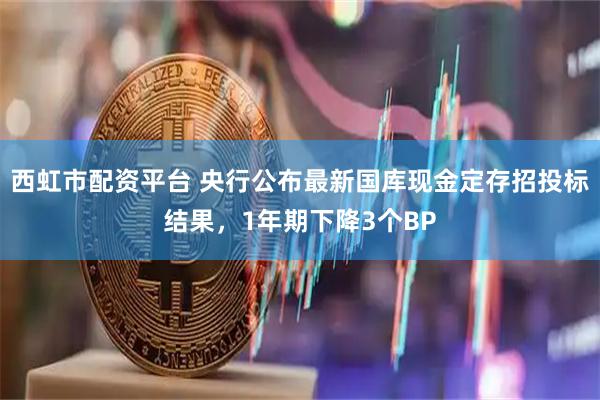 西虹市配资平台 央行公布最新国库现金定存招投标结果,1年期下降3个BP
